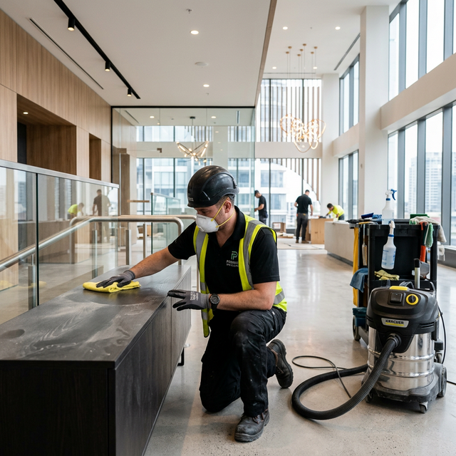 Nettoyage fin de chantier